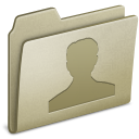 Light Brown Users Icon